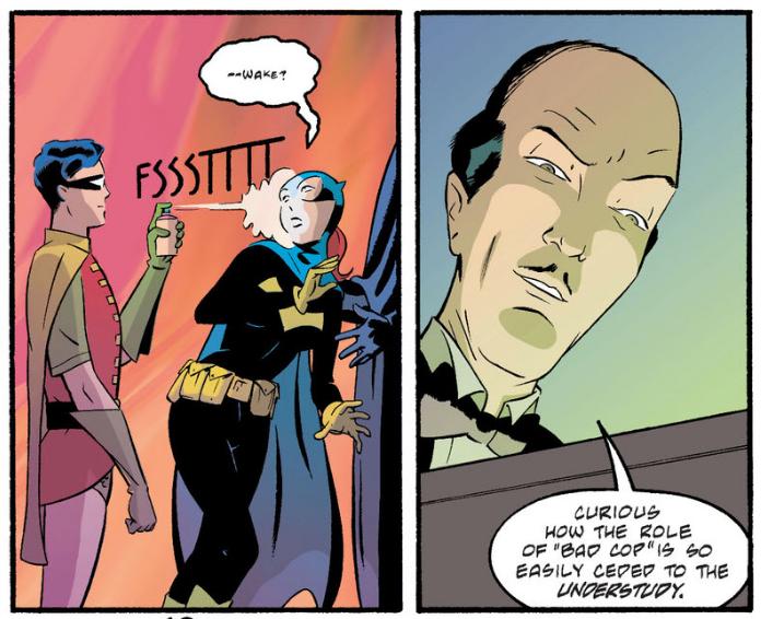 Comic book panel
